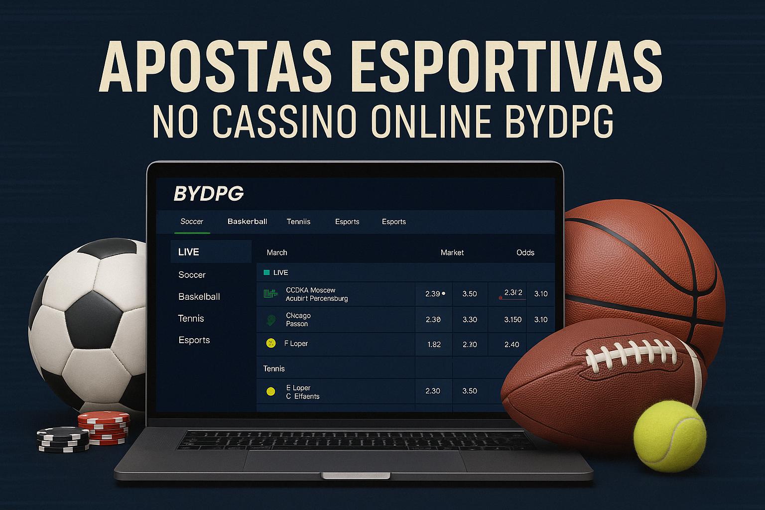 Aposte em apostas esportivas no cassino online BYDPG
