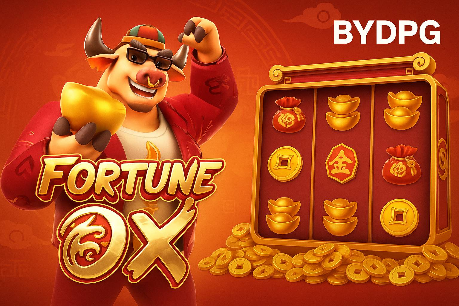 Fortune Ox no BYDPG - Aposte Agora e Reivindique Seus Ganhos