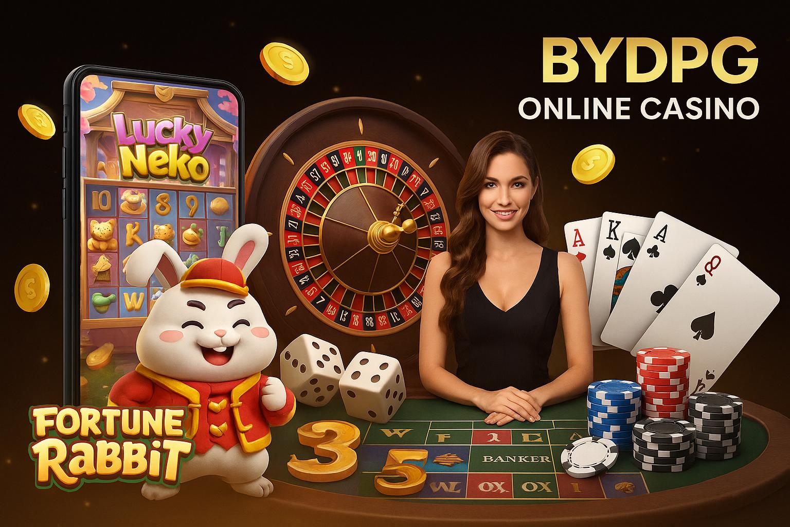Jogos de cassino online inovadores e emocionantes na BYDPG