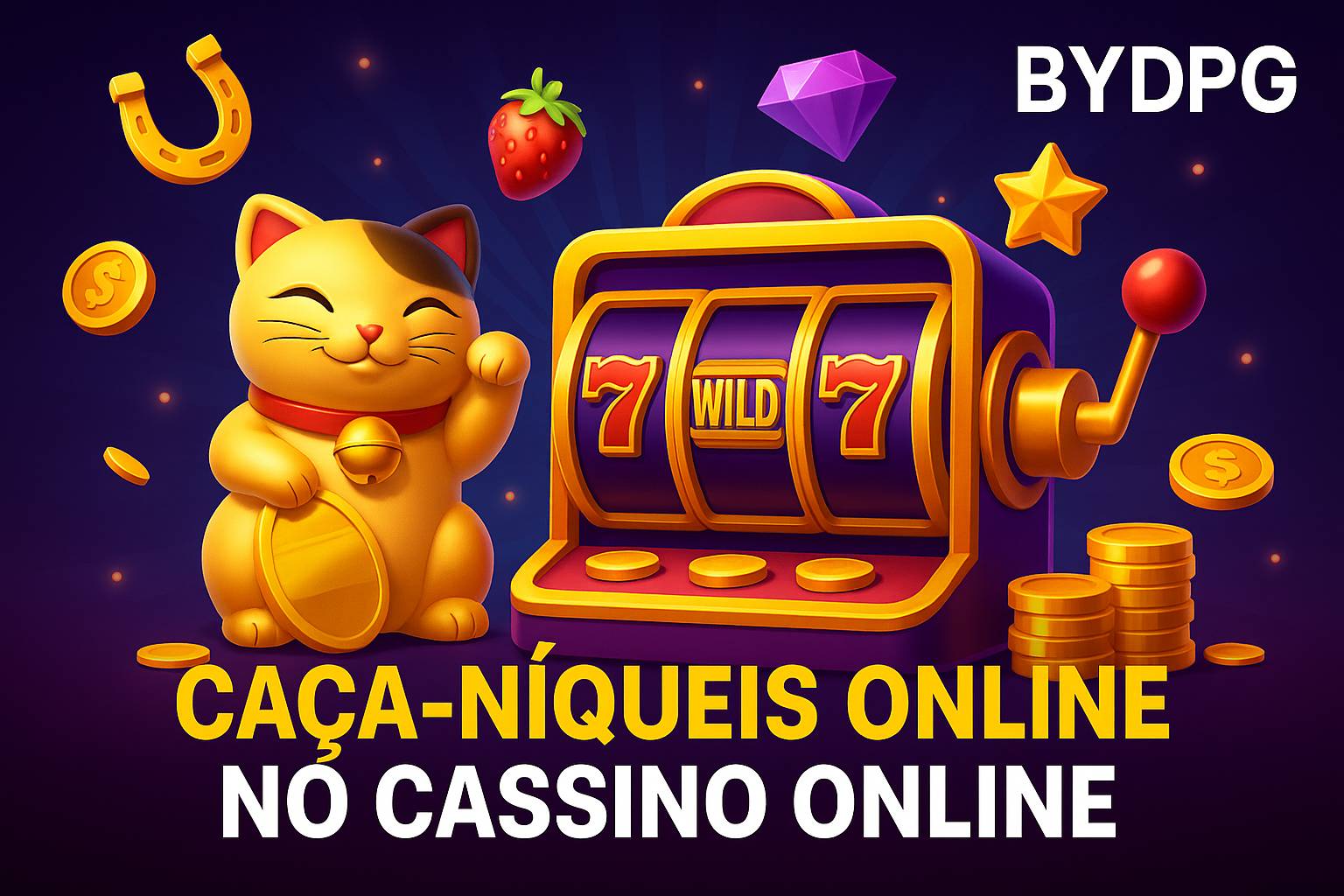 Explore o mundo das slot machines no BYDPG Casino